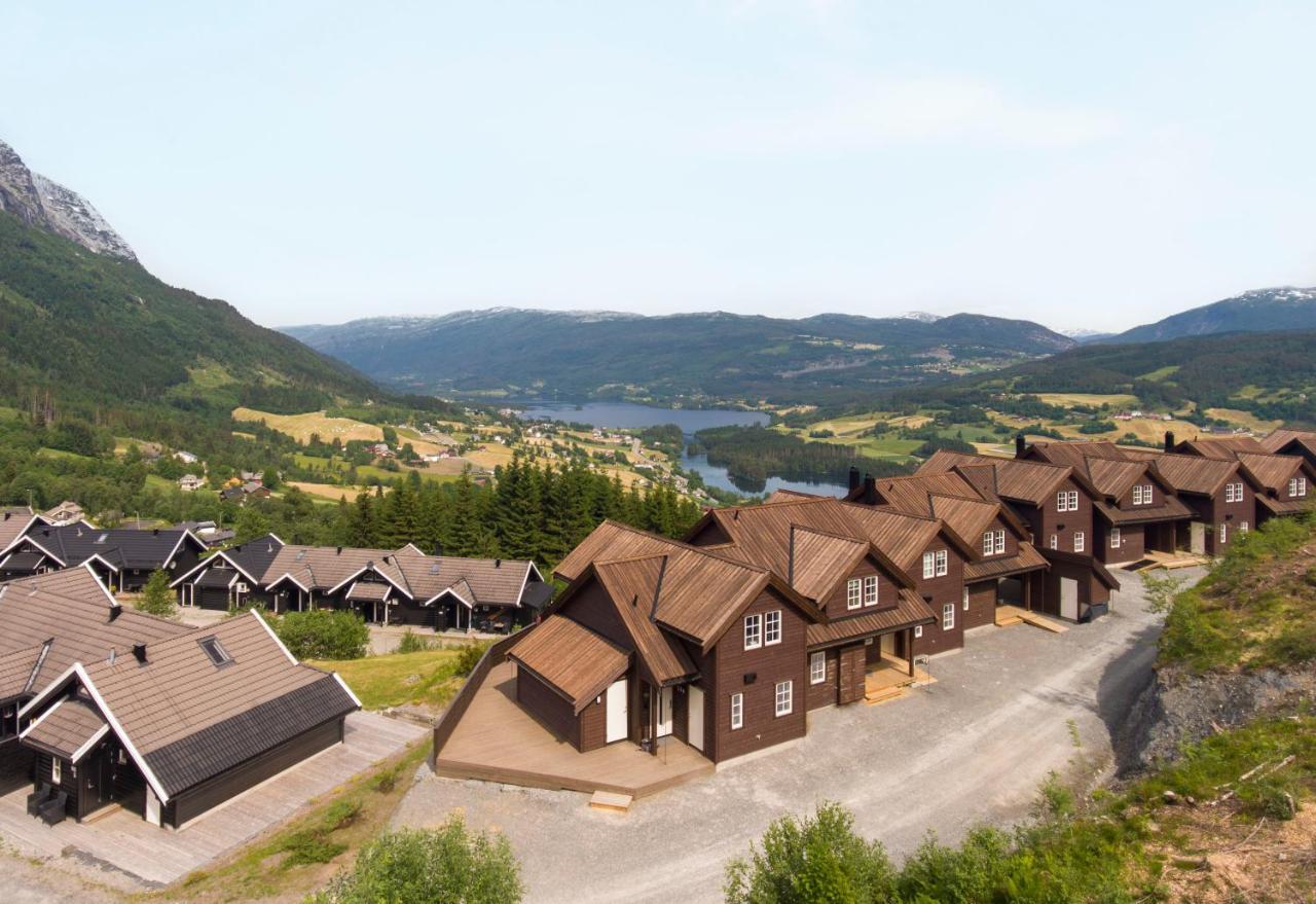 New And Exclusive Cottage In Voss With A Great View Скулестадмо Экстерьер фото