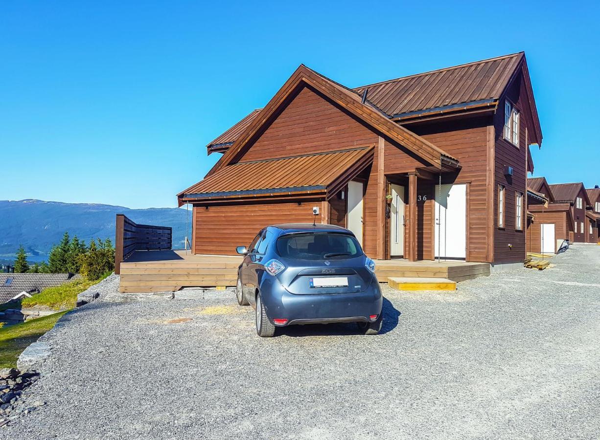 New And Exclusive Cottage In Voss With A Great View Скулестадмо Экстерьер фото
