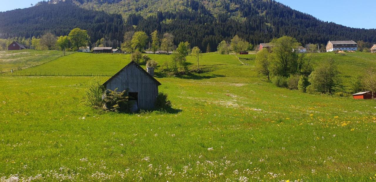 New And Exclusive Cottage In Voss With A Great View Скулестадмо Экстерьер фото