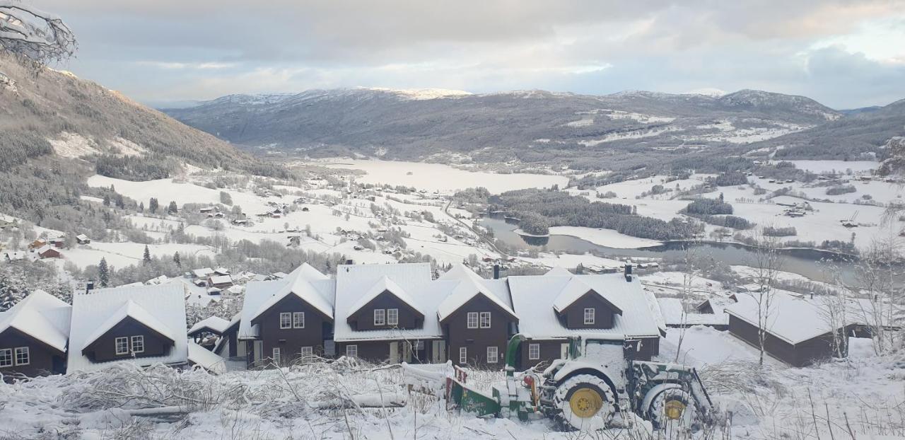 New And Exclusive Cottage In Voss With A Great View Скулестадмо Экстерьер фото